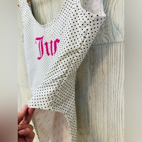 NEW! JUICY COUTURE ONE PIECE Swimsuit Y2K Womens Size Medium Summer Travel Beach - Picture 11 of 13